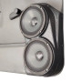 Dual 6.5″ Speaker Pods for the Front Door of a 00-06 Chevrolet Silverado-GMC Sierra Manual Window
