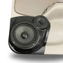 Single 6.5″ and Single 3.5″ Speaker Pods for the Rear Door of a 01-04 Toyota Tacoma Crew Cab