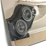 Dual 6.5″ and Single 3.5″ Speaker Pods for the Front Door of a 00-06 GM Full Size Truck