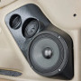 Flangeless Single 6.5″ and Single 3.5″ and Single Tweeter Speaker Pods for the Front Door of a 00-06 GM Full Size Truck