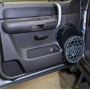Single 12″ Front Door Speaker Pods for the 2007-2009 Chevy Silverado GMC Sierra Lower Handle