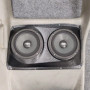 Dual 6.5″ Speaker Pods for the Rear Door of a 00-06 Chevrolet Silverado-GMC Sierra Extended Cab Manual Window