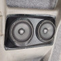 Dual 6.5″ Speaker Pods for the Rear Door of a 00-06 Chevrolet Silverado-GMC Sierra Extended Cab Manual Window