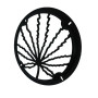 Custom Speaker Pods 8.0-Inch Leaf Design Thump Covers