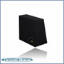 black 10" single sealed angled sub box