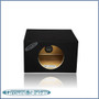 black 8" single sealed large sub box