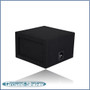 black 8" single sealed large sub box
