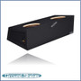 black 10" dual sealed sub box, fits 82-04 ford mustang coupe