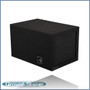 black 13" single ported w3 sub box