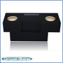 black 8" dual sealed sub box, fits 82-92 chevy camaro