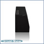 black 10" single sealed sub box, fits 96-24 ford expedition (w/3rd row seat)