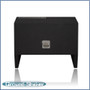 black 10" single sealed sub box, fits 96-24 ford expedition (w/3rd row seat)