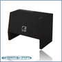 black 10" single sealed sub box, fits 96-24 ford expedition (w/3rd row seat)