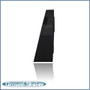 black 8" dual sealed sub box, fits 07-24 chevy silverado regular-cab