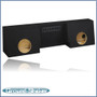 black 8" dual sealed sub box, fits 07-24 chevy silverado regular-cab