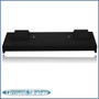 black 10" dual ported sub box, fits 07-13 chevy silverado crew-cab