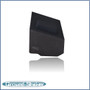 black 12" single sealed sub box, fits 07-18 gmc sierra extended cab
