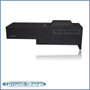 black 12" single sealed sub box, fits 07-18 gmc sierra extended cab