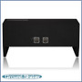 black 12" dual sealed sub box, fits 96-24 ford expedition 91-24 chevy suburban (w/3rd row seat)