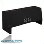 black 12" dual sealed sub box, fits 96-24 ford expedition 91-24 chevy suburban (w/3rd row seat)