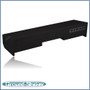 black 8" dual sealed solo-baric sub box, fits 04-23 nissan titan ext/king-cab