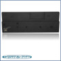 black 8" single ported sub box, fits 05-23 toyota tacoma double-cab