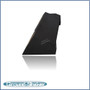 black 10" dual sealed sub box, fits 88-98 gmc sierra ext-cab