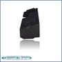 black 8" dual ported sub box, fits 07-18 chevy silverado extended cab
