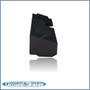 black 8" dual ported sub box, fits 07-18 chevy silverado extended cab