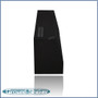 black 10" dual sealed solobaric sub box, fits 91-24 chevy suburban (w/3rd row seat)