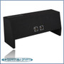 black 10" dual sealed solobaric sub box, fits 91-24 chevy suburban (w/3rd row seat)