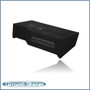 black 12" tw3 single sealed sub box, fits chevy 14-18 silverado crew-cab
