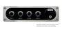 Illuminated Silver Single DIN Aluminum Switch And Voltmeter Panel