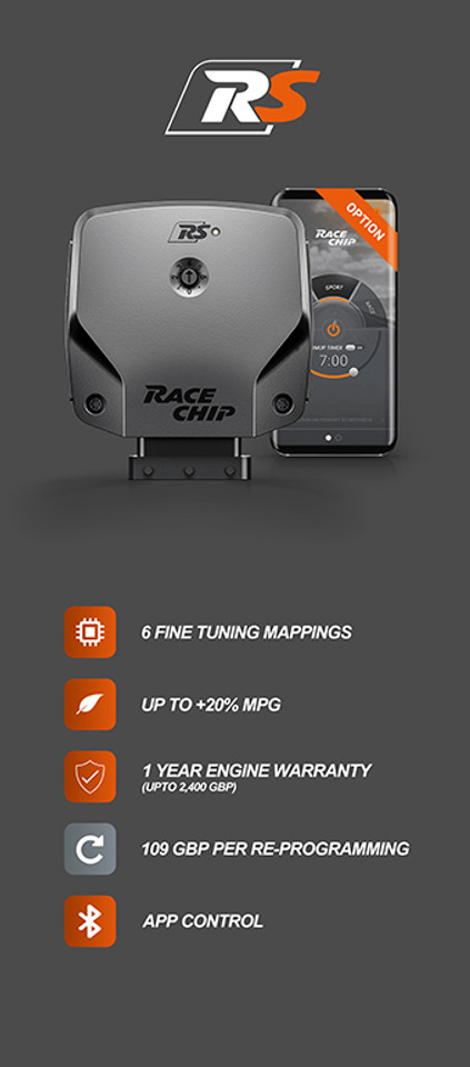 RaceChip RS + App - X6 M (F96) (from 2020) X6 M Competition (Euro 6d-TEMP) (625 HP/ 460 kW)