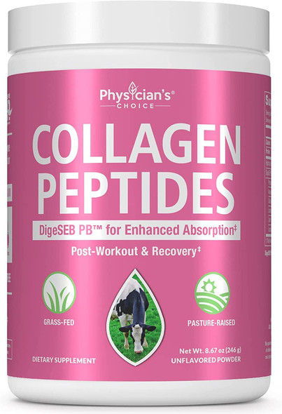 Collagen Peptides Powder - Max Absorption - Supports Hair