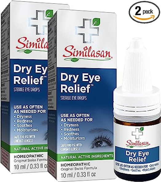 Similasan Dry Eye Relief Eye Drops 0.33 Ounce Bottle