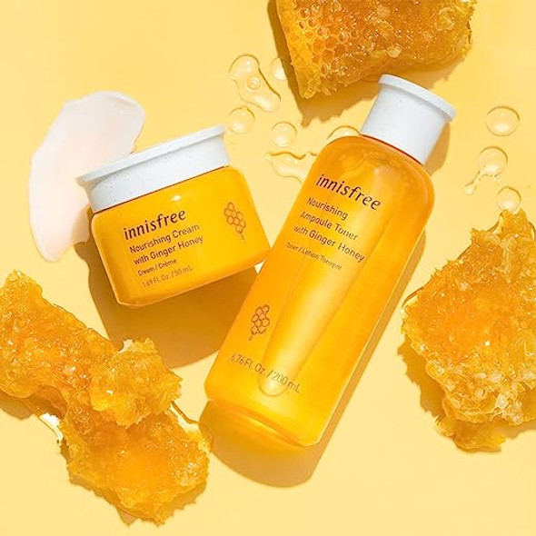 innisfree Ginger Honey Nourishing Ampoule Toner Face Treatment