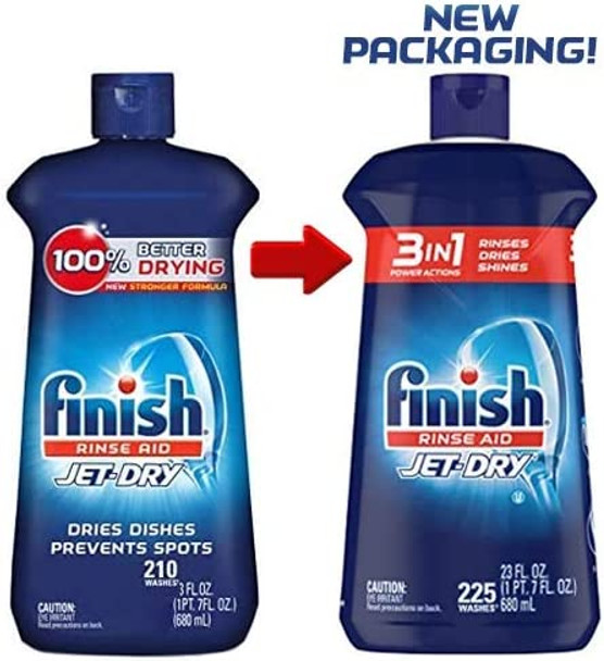 Dishwasher Rinse Agent and Drying Agent, 23 fl oz