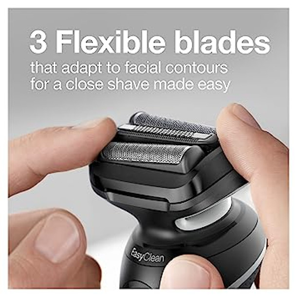 Braun Electric Razor for Men, Waterproof Foil Shaver