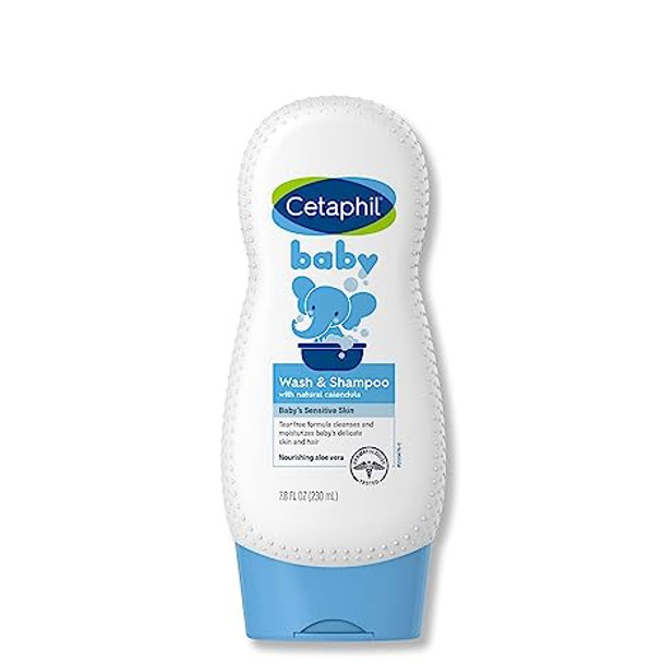 Cetaphil Baby Shampoo and Body Wash with Organic Calendula