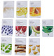 The Face Shop Real Nature Face Mask 10pcs Variatty Bundle | Hydrates & Soothes Skin