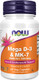 NOW Supplements, Mega D-3 & MK-7 with Vitamins D-3