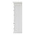 52" White Wood and Glass Two Level Storage Cabinet N270-397841