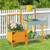 Kids Outdoor Potting Bench with See-Through Window B593-TP10206