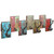  Coat Rack Multicolored Solid reclaimed wood Standard Hooks A949-243460