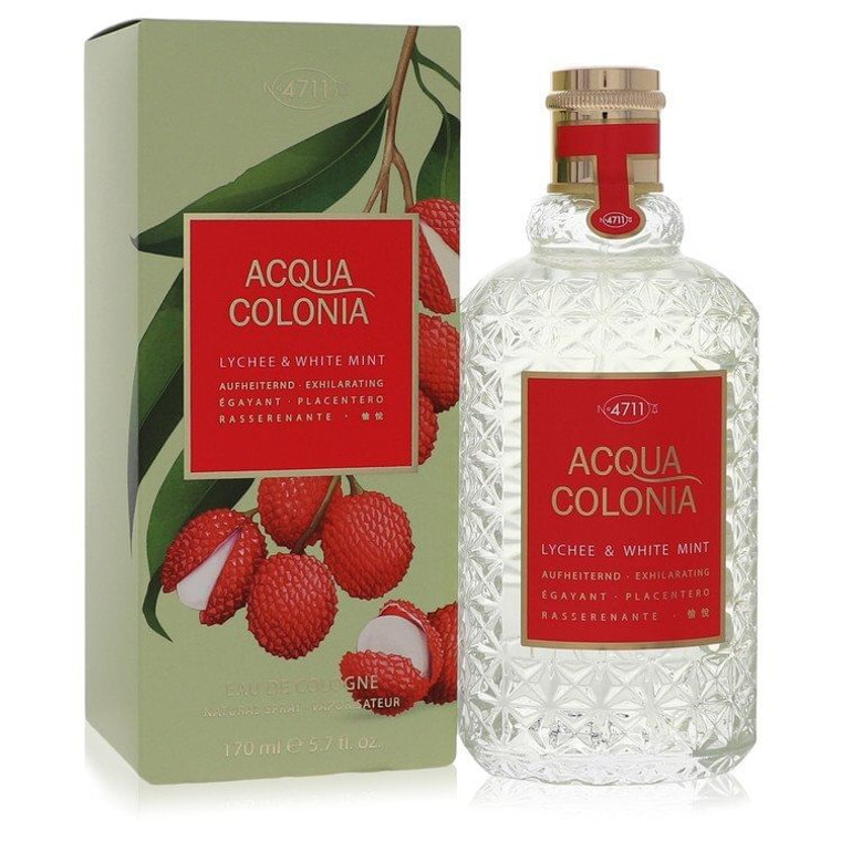 4711 Acqua Colonia Lychee & White Mint by 4711 Eau De Cologne Spray (unisex) 5.7 oz (Women) V728-552466