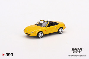 MiniGT Mazda MX-5 Miata Sunburst Yellow MiniGT Mazda MX-5 Miata Sunburst Yellow