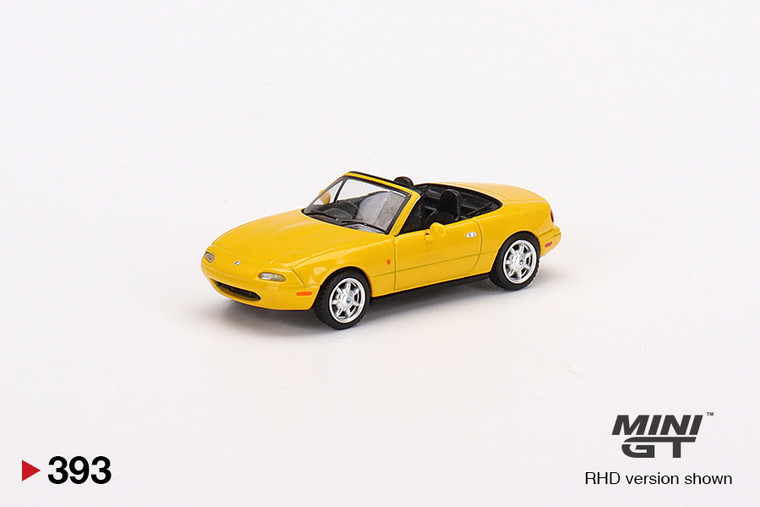 MiniGT Mazda MX-5 Miata Sunburst Yellow