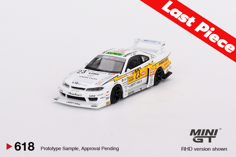Last Piece Available of the Nissan LB-Super Silhouette S15 Silvia