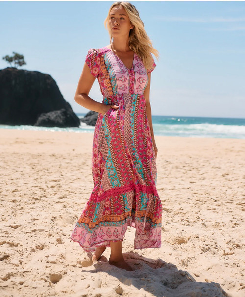 Jaase Cedella Print Carmen Maxi Jaase Cedella Print Carmen Maxi